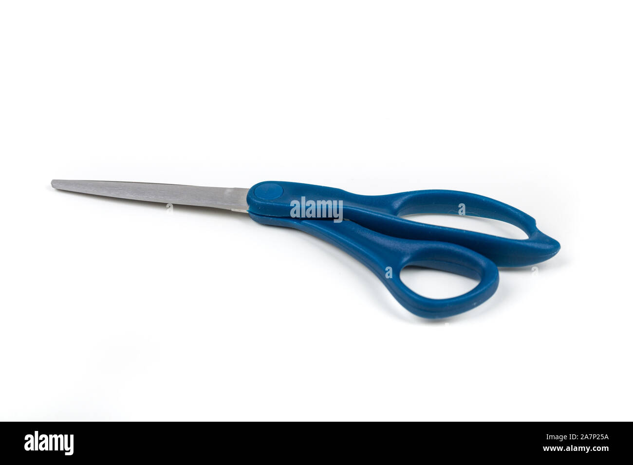 Blue handled scissors hi-res stock photography and images - Alamy