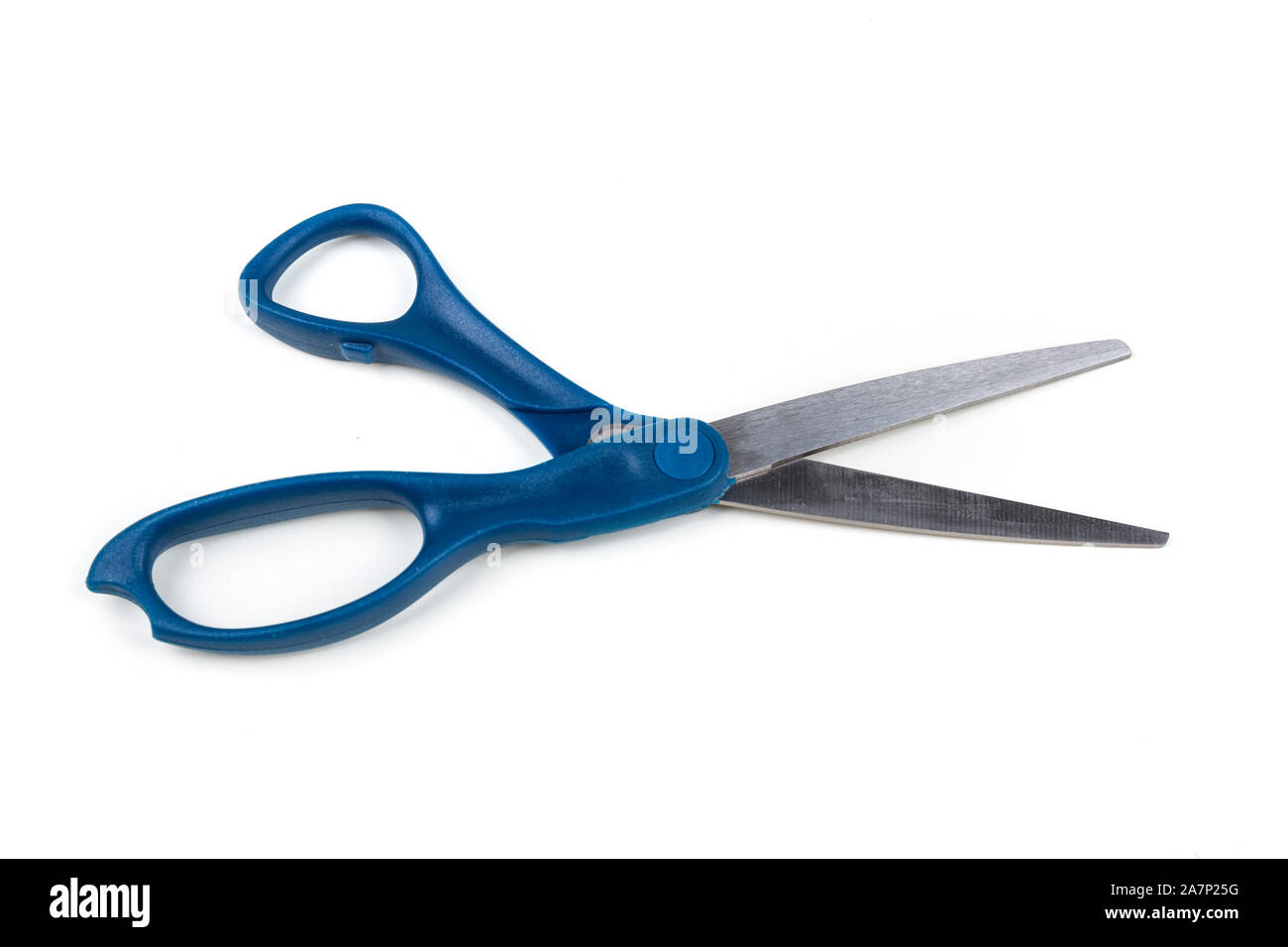 Blue handled scissors hi-res stock photography and images - Alamy