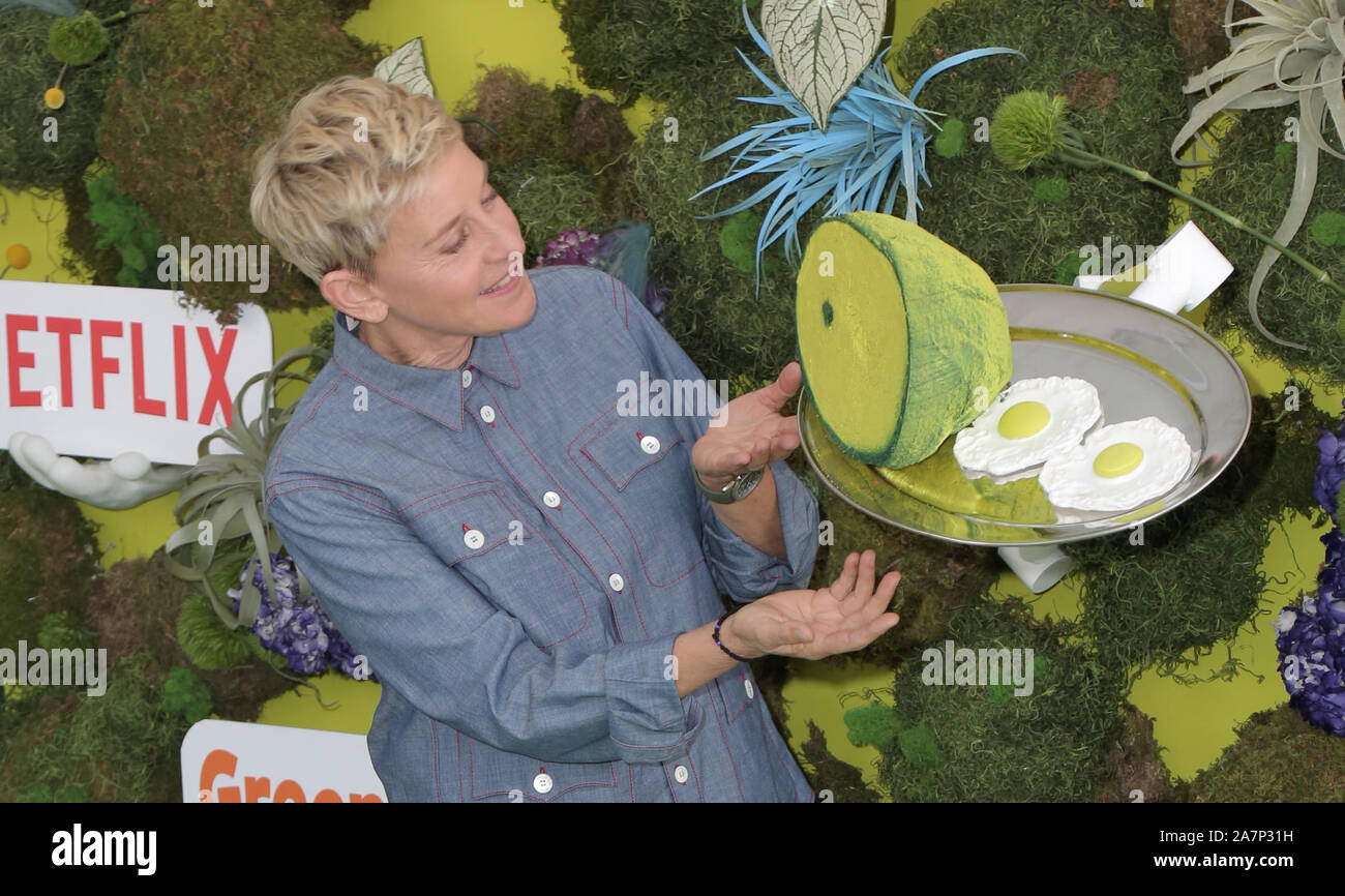 Los Angeles, California, USA. 03rd Nov, 2019. Ellen DeGeneres. Premiere