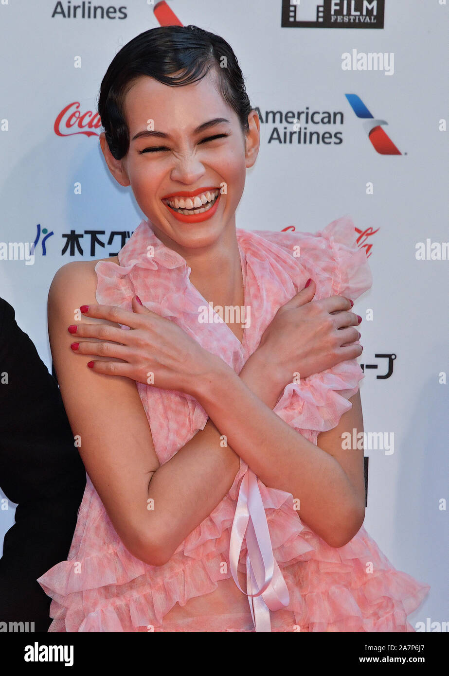 Kiko Mizuhara attends the opening ceremony of Tokyo International