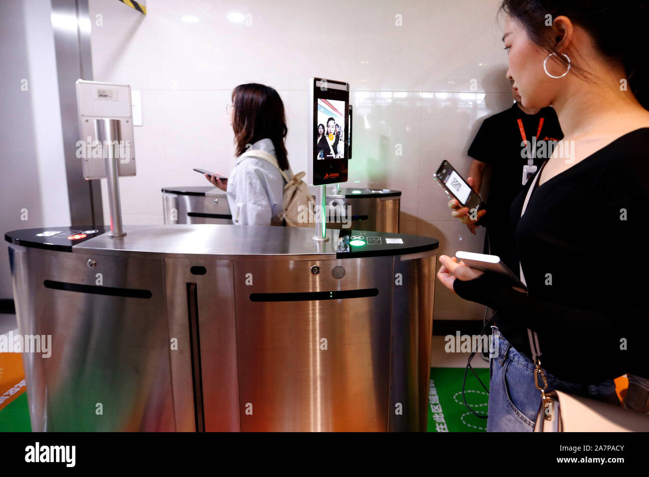 Consumers Experience Games And Sports In Alibaba Sports Center In