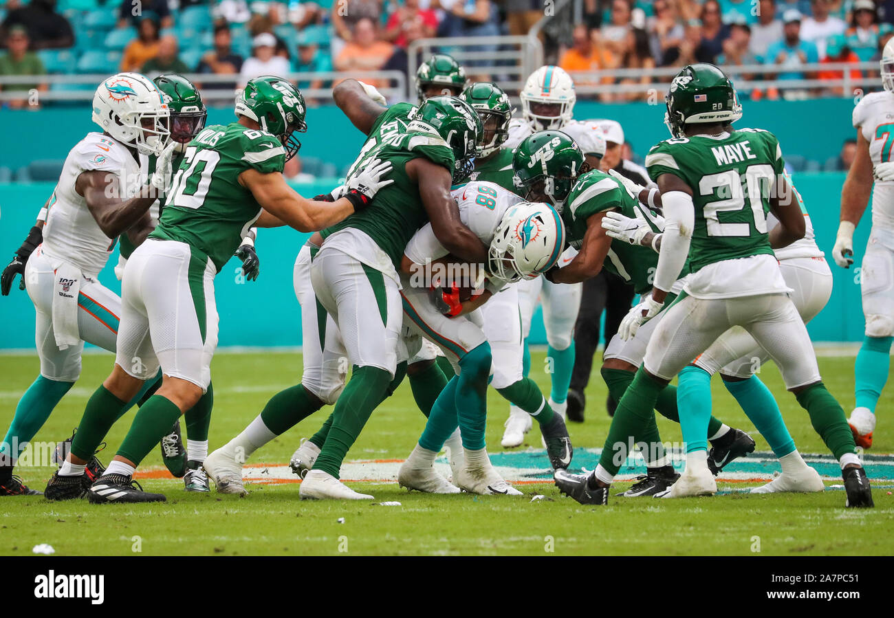 Miami Dolphins tight end Hunter Long (84) walks on the sidelines during a  NFL football game against the New York Jets, Sunday, Dec. 19, 2021, in Miami  Gardens, Fla. (AP Photo/Doug Murray