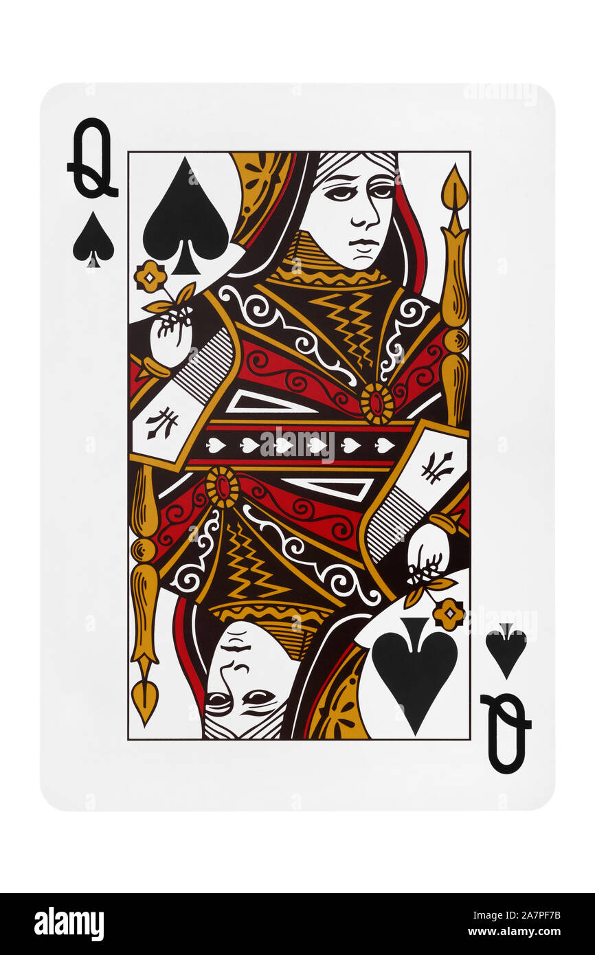 Queen of spades asian