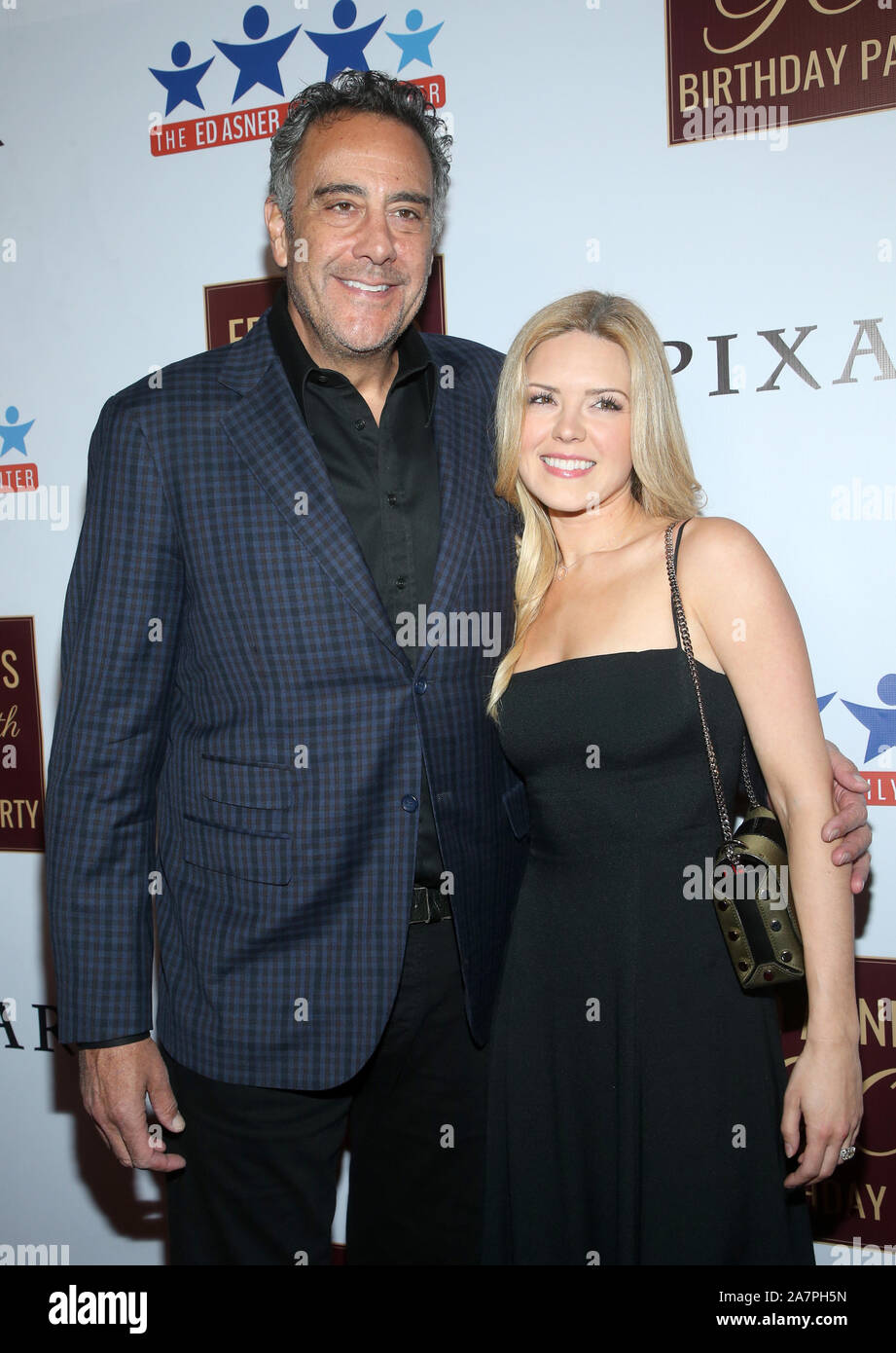 HOLLYWOOD, CA NOVEMBER 3 Brad Garrett, Jill Diven, at Ed Asner's