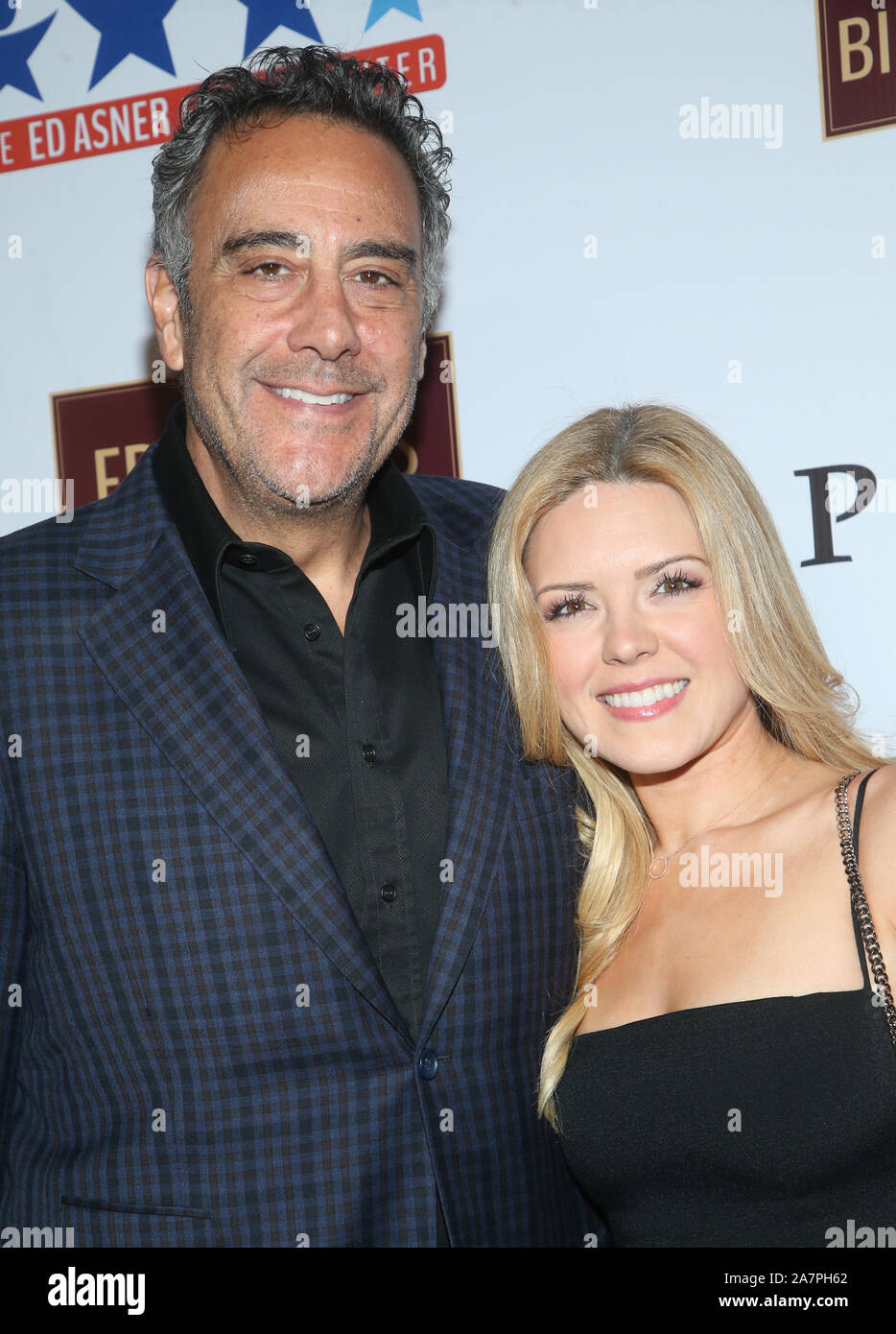 HOLLYWOOD, CA NOVEMBER 3 Brad Garrett, Jill Diven, at Ed Asner's