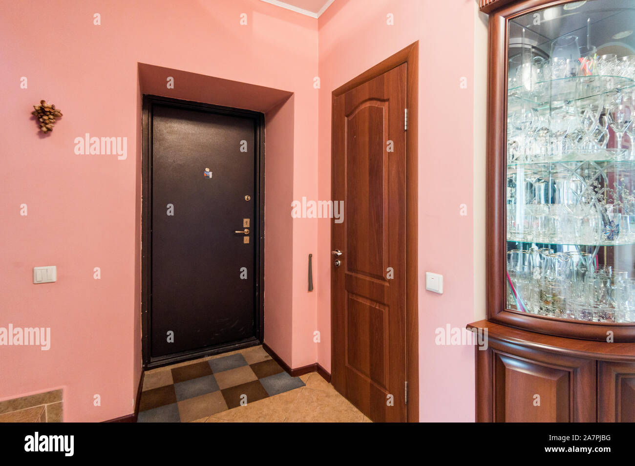 Russia Moscow June 12 2019 Interior Room Apartment Standard