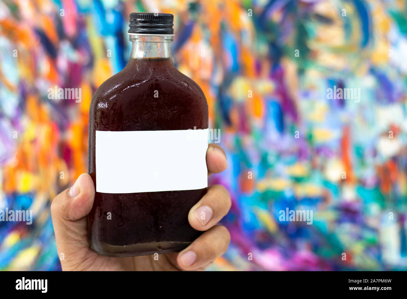Download Bottled Cold Brew Coffee Stock Photo Alamy Yellowimages Mockups