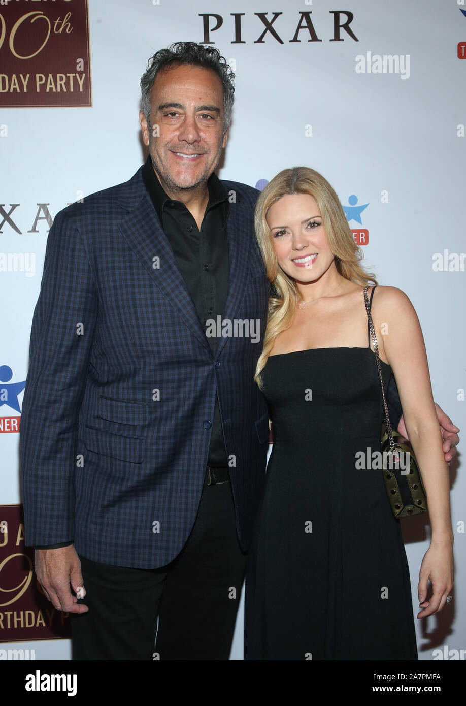 Hollywood, California, USA. 3rd Nov, 2019. Brad Garrett, Jill Diven. Ed