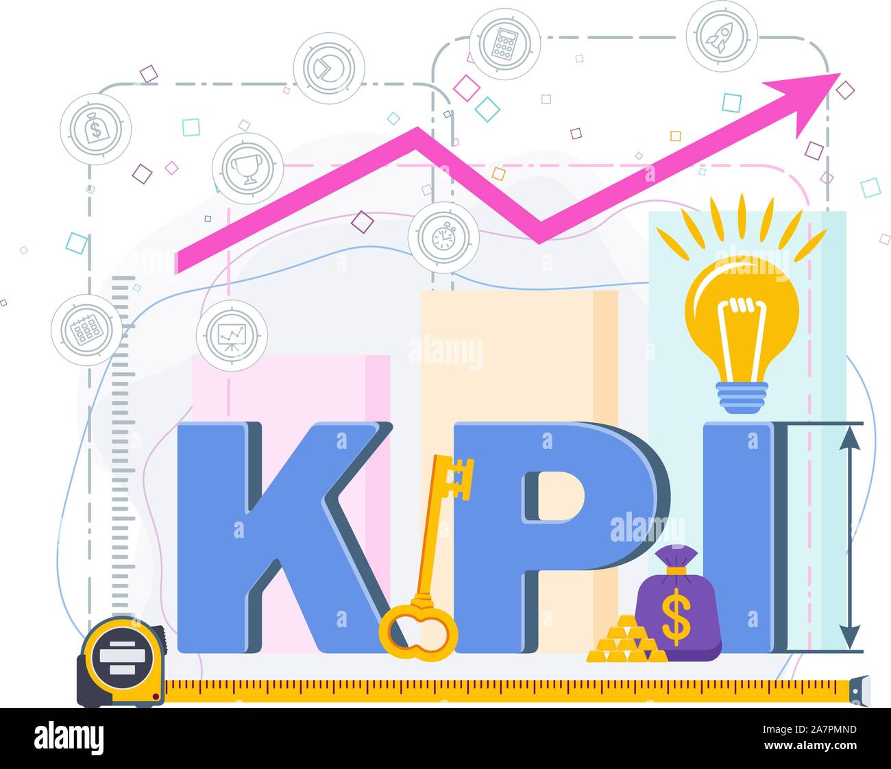 Key Performance Indicators typography Stock Vector Image & Art Alamy