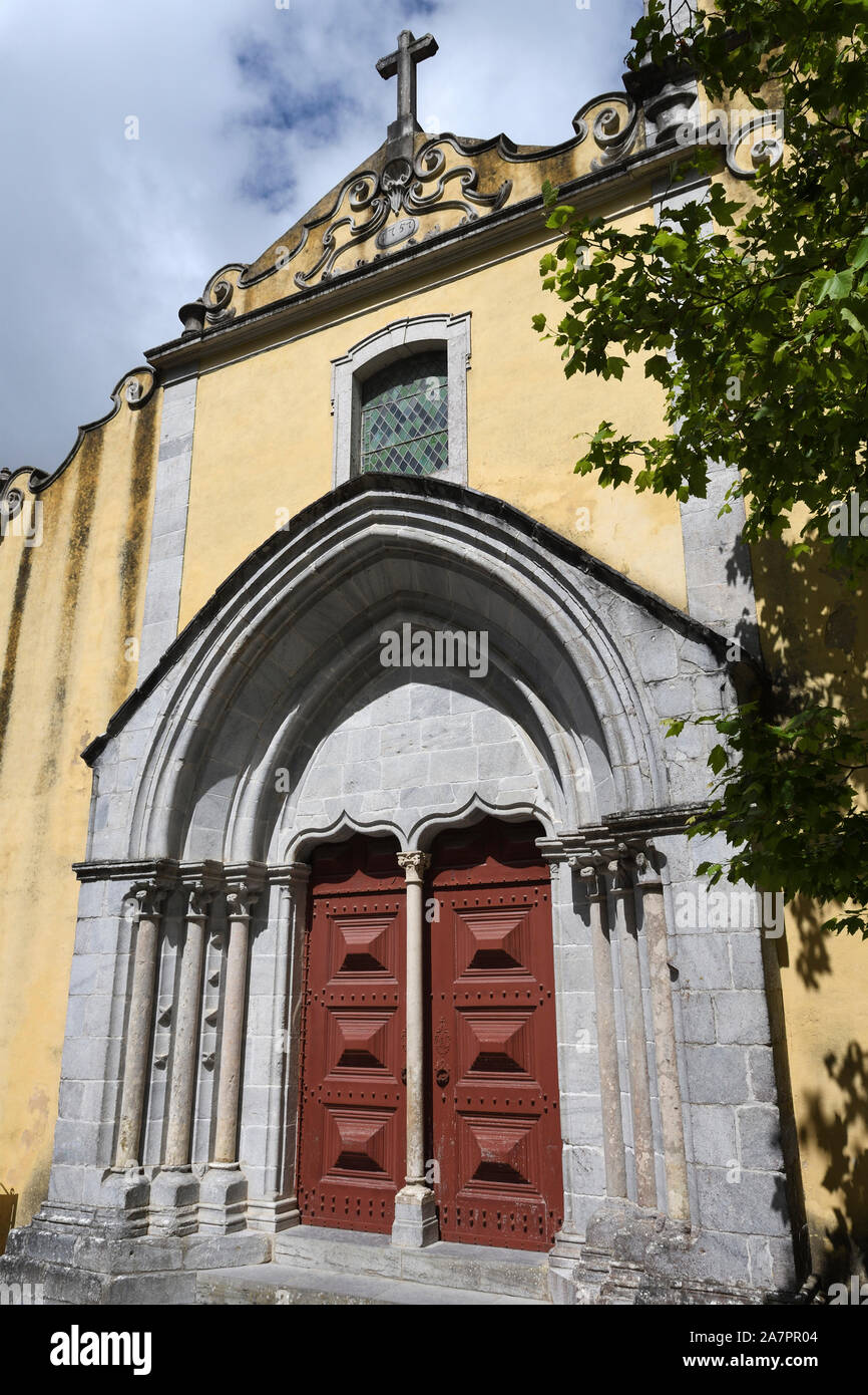 church of santa maria;sintra;portugal Stock Photo