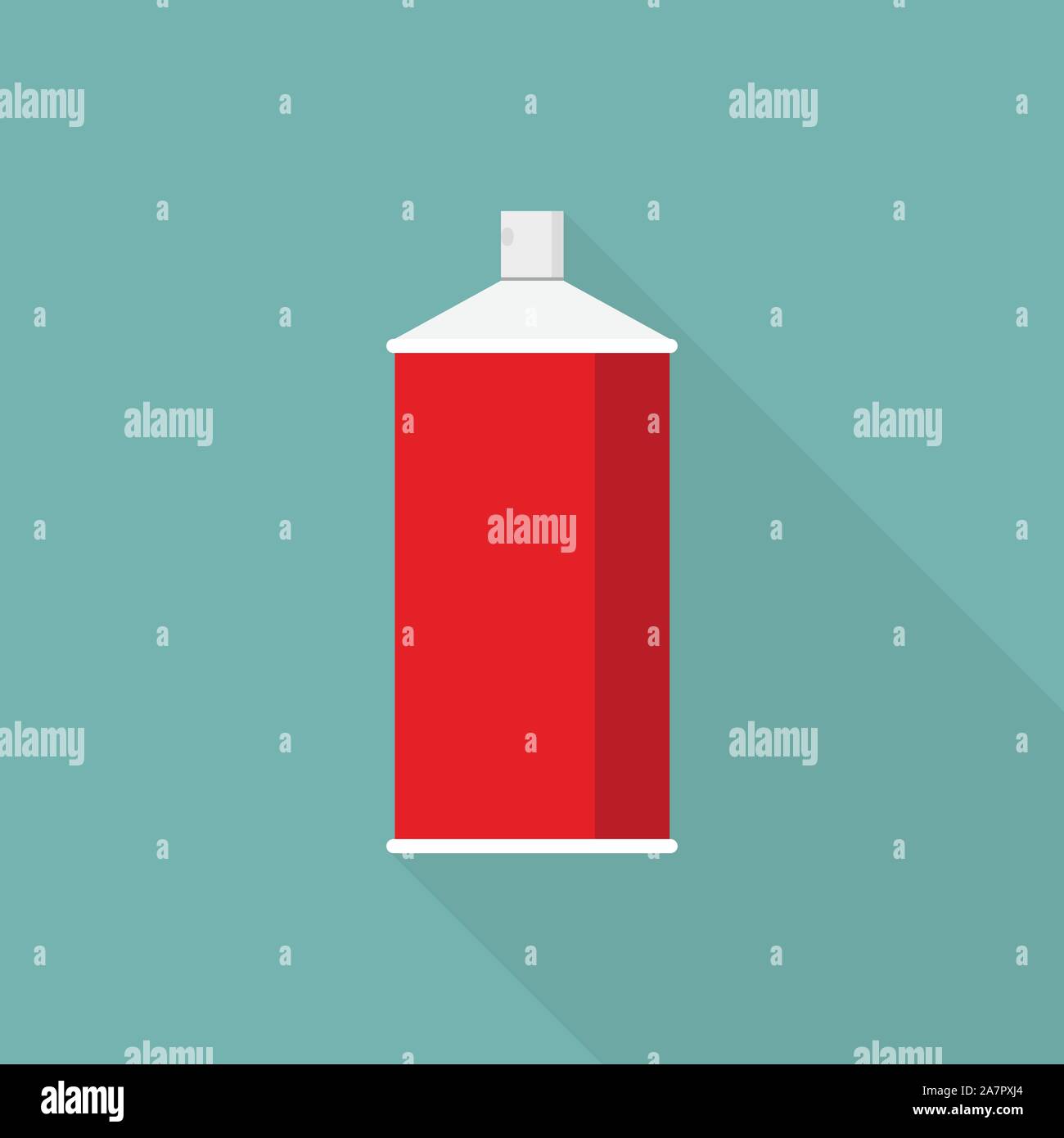 Spray paint icon, flat style Stock Vector Image & Art - Alamy