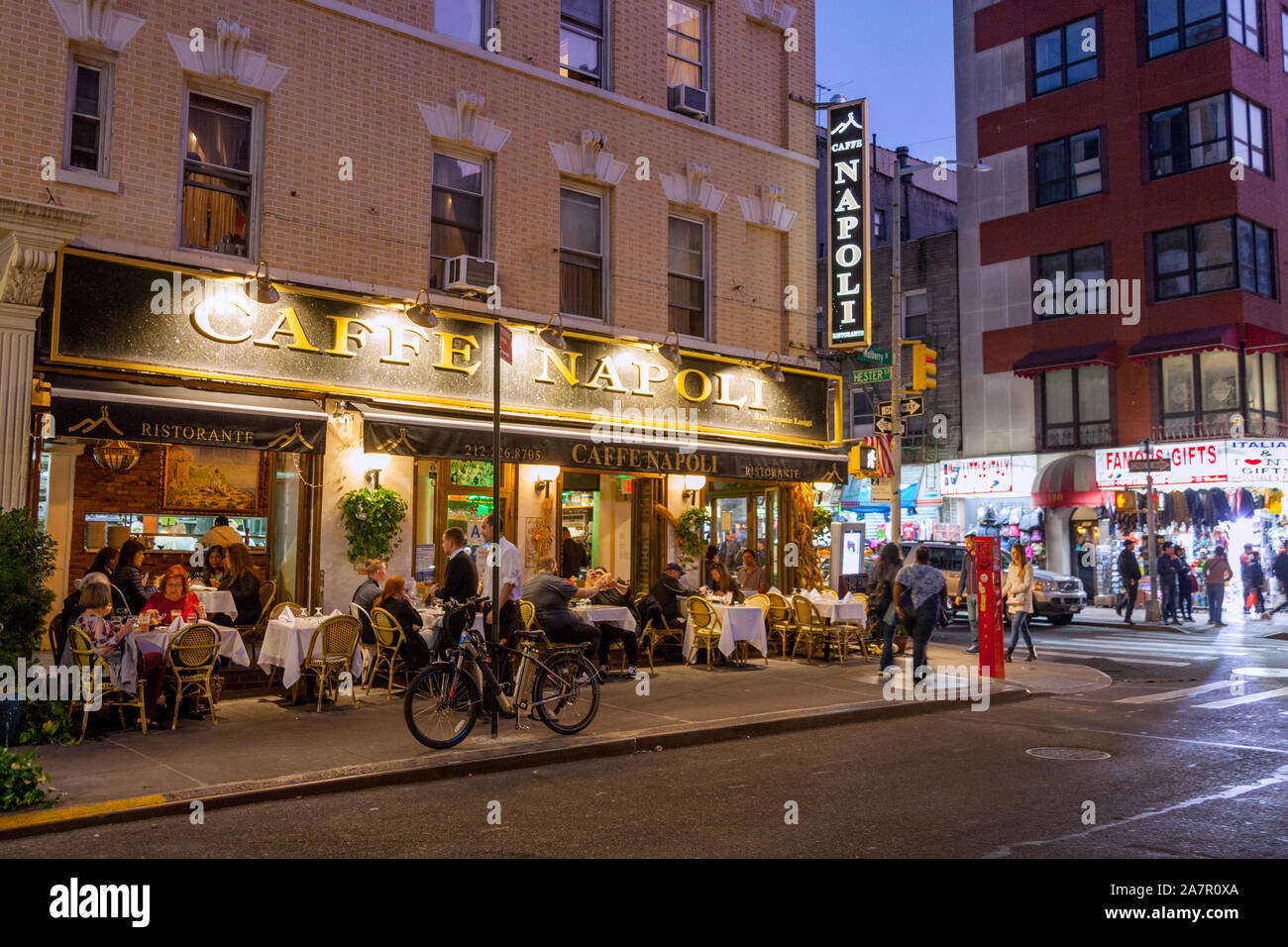 cafe Napoli, Little Italy, New York City, United States of America