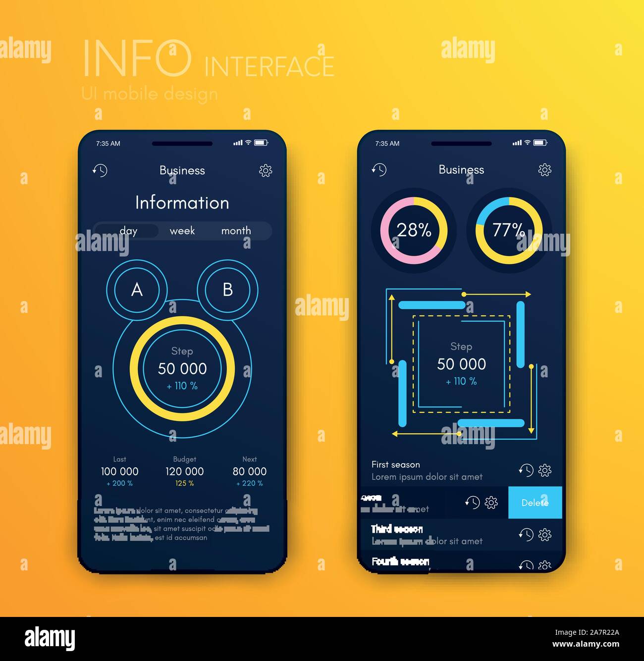 Vector Graphics Infographics With Three Options Template For Creating