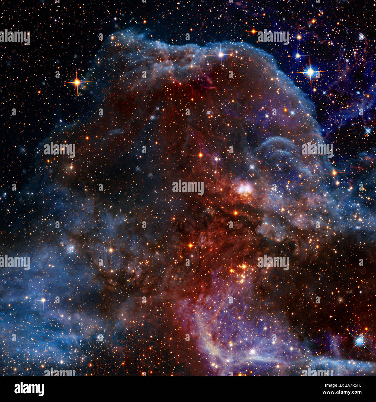 Universe filled with stars, nebula and galaxy. Elements of this image ...