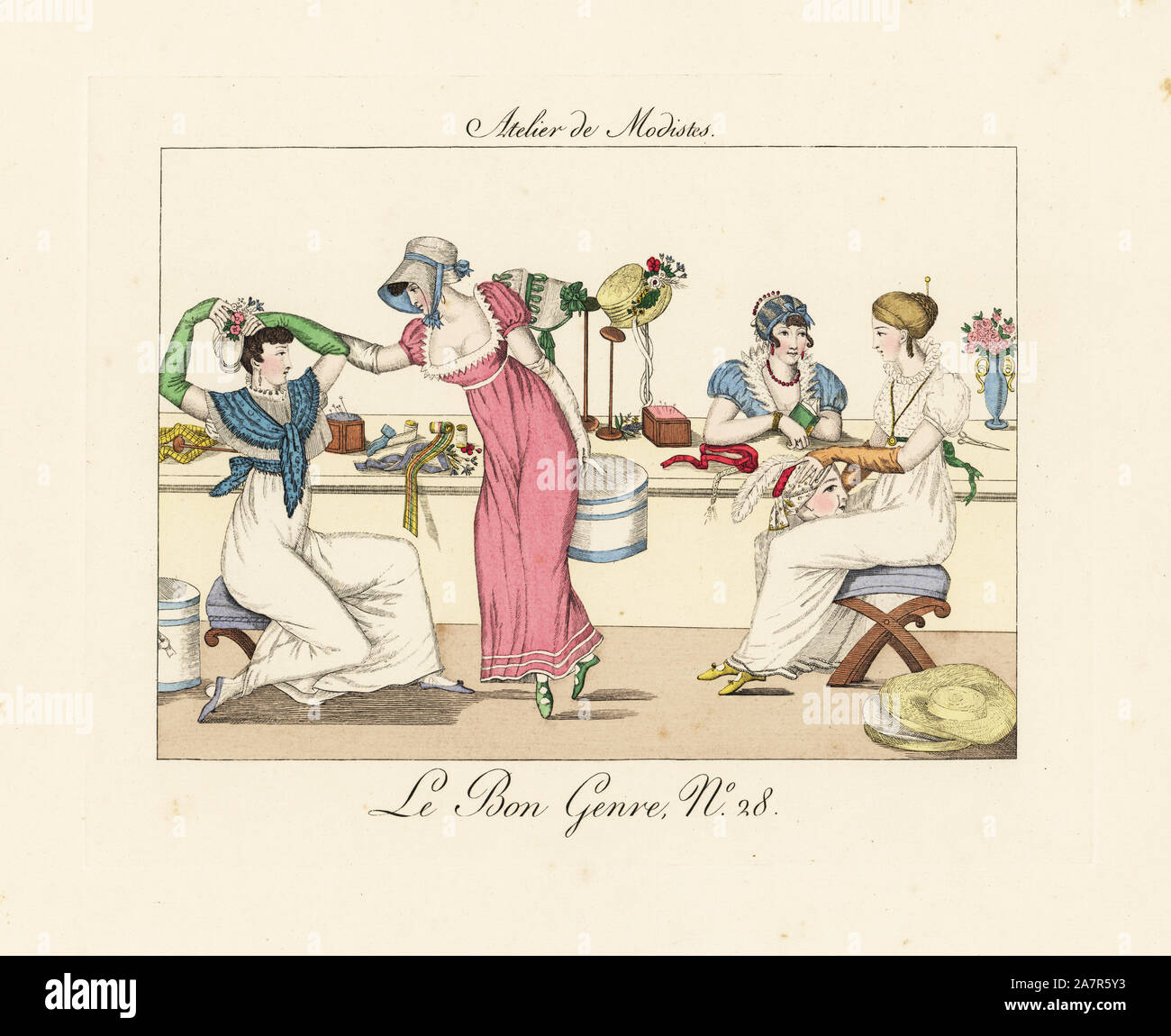 Hat shop paris hi-res stock photography and images - Alamy