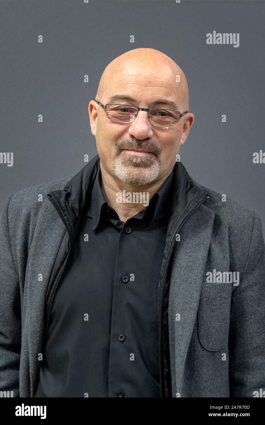 Italian physicist Roberto Cingolani at Salone internazionale del Libro di Torino 2019 - Turin International Book Fair   Photo © Luciano Movio/Sintesi/ Stock Photo