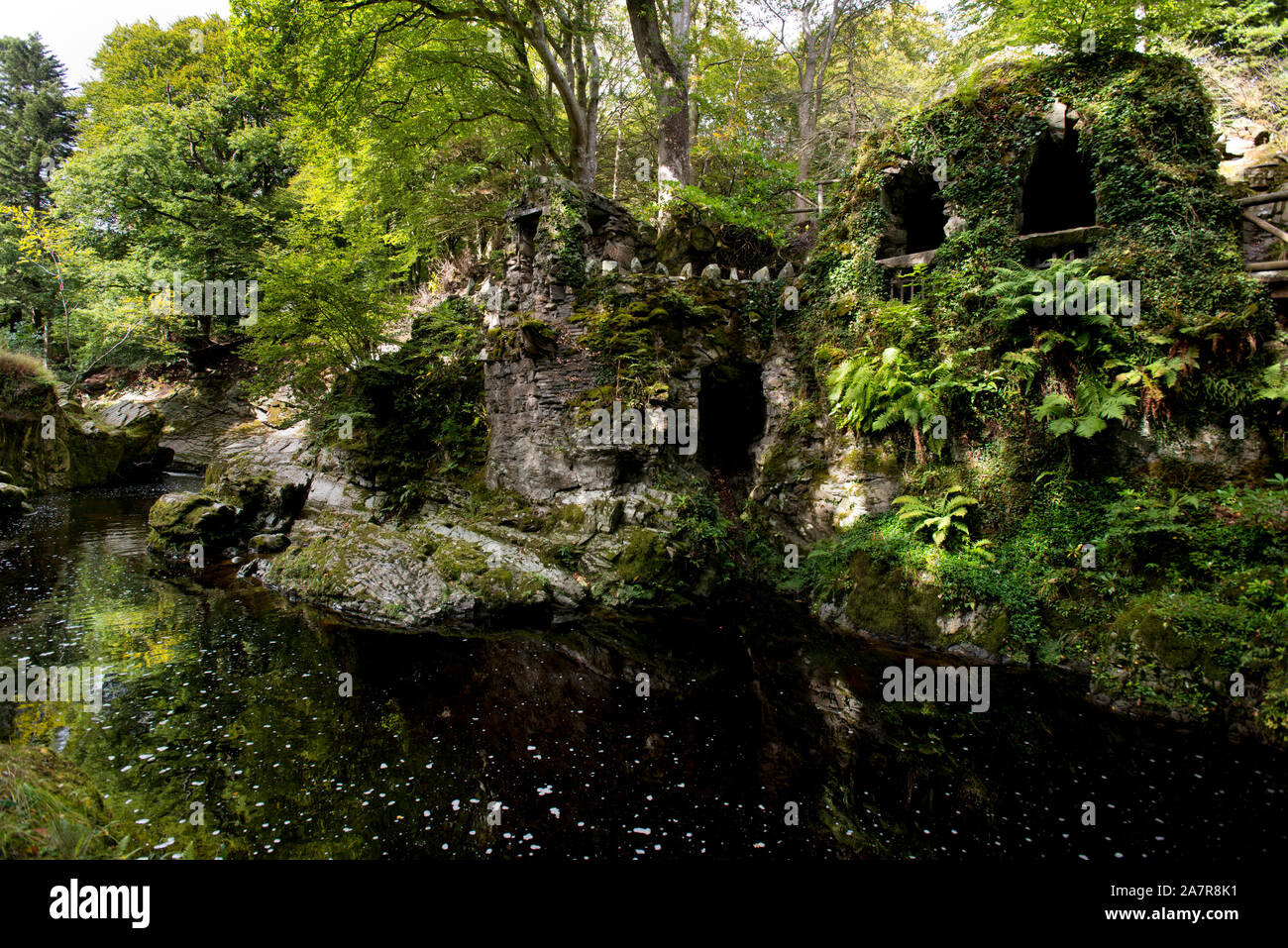 Tollymore Forest Park in Bryansford Northern Ireland Stock Photo