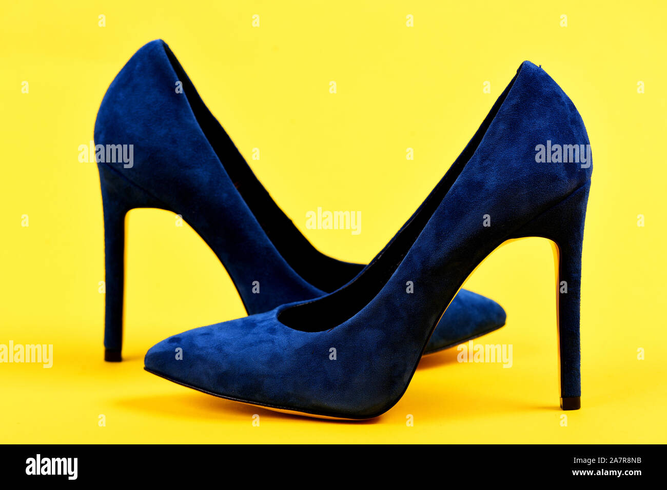 dark yellow heels