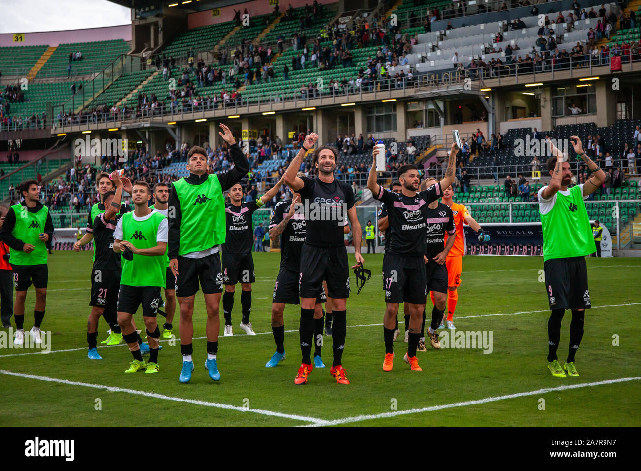 Palermo, Italy. 03rd Nov, 2019. Serie D: SSD Palermo vs Corigliano at  Stadio Renzo Barbera in Palermo. (Photo by Antonio Melita/Pacific Press)  Credit: Pacific Press Agency/Alamy Live News Stock Photo - Alamy