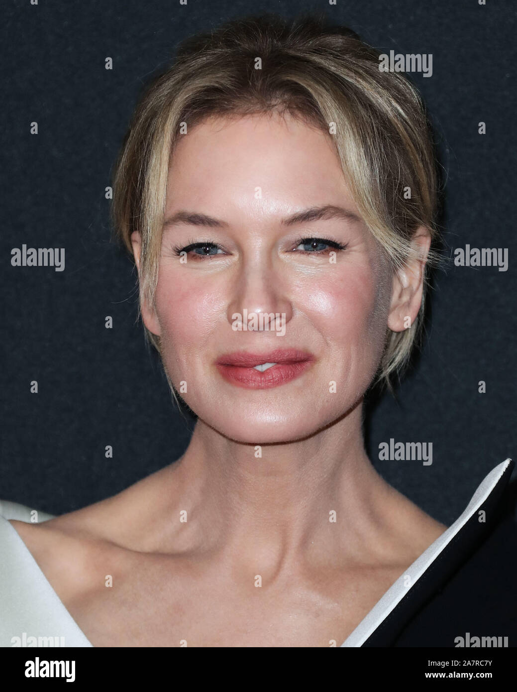 Beverly Hills, United States. 03rd Nov, 2019.Actress Renee Zellweger arrives at the 23rd Annual Hollywood Film Awards held at The Beverly Hilton Hotel on November 3, 2019 in Beverly Hills, Los Angeles, California, United States. (Photo by Xavier Collin/Image Press Agency) Stock Photo