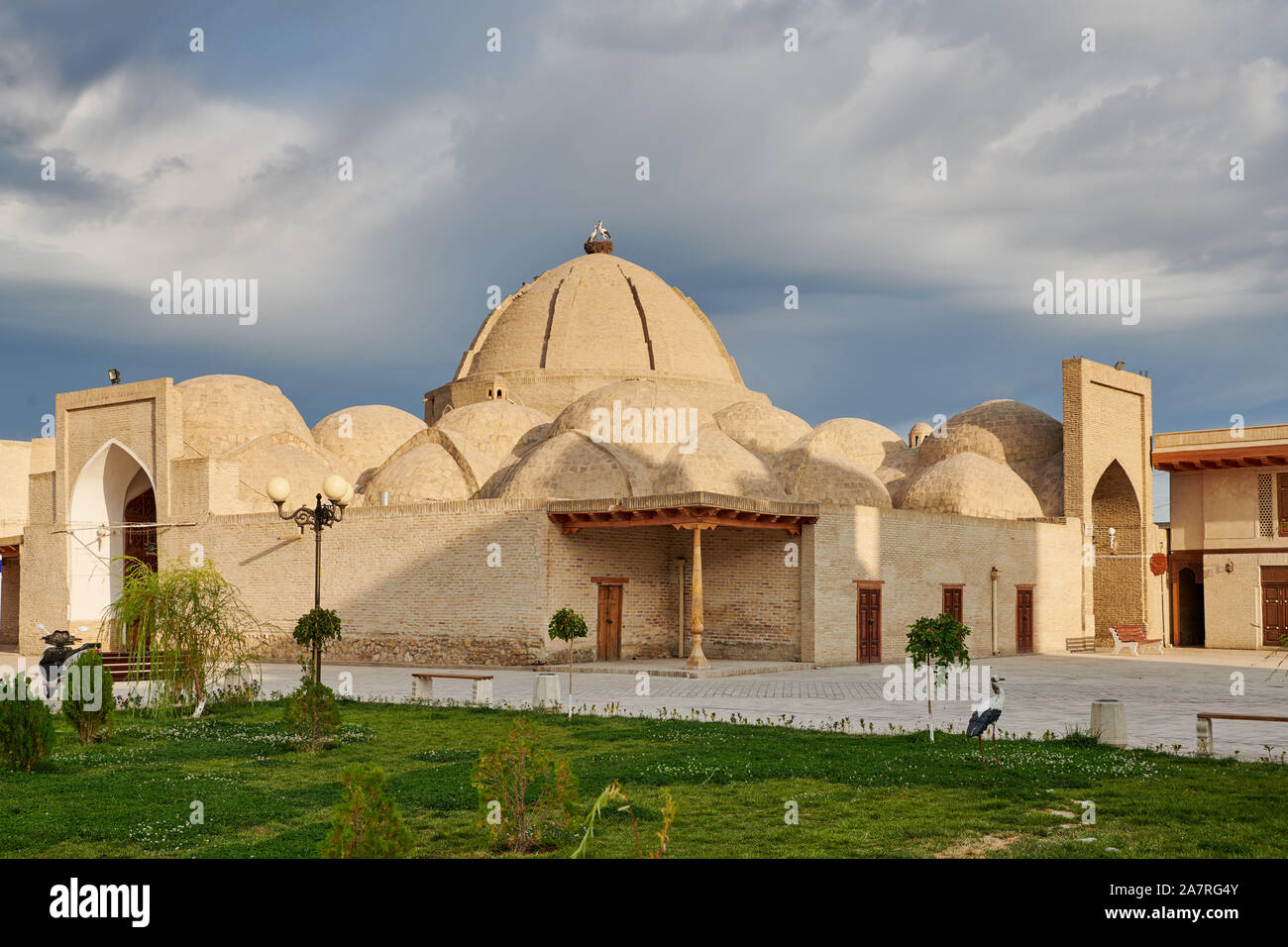 Toki Sargaron, Ancient Trading Dome in Bukhara, Uzbekistan, Central ...