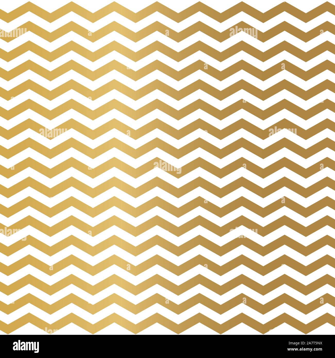golden luxury zig zag background vector illustration Stock Vector