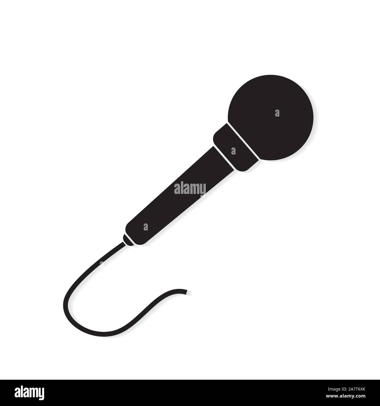 microphone icon Stock Vector
