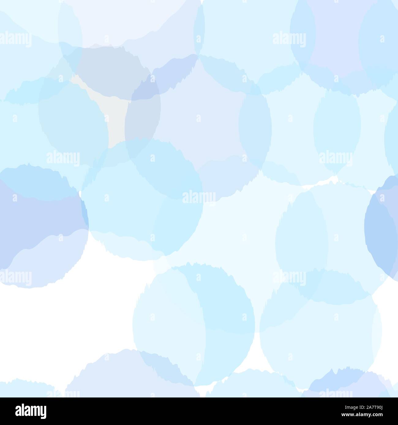 Seamless pattern with funny subtle transparent balls on beige background. Beautiful backdrop. Vector Illustration Stock Vector