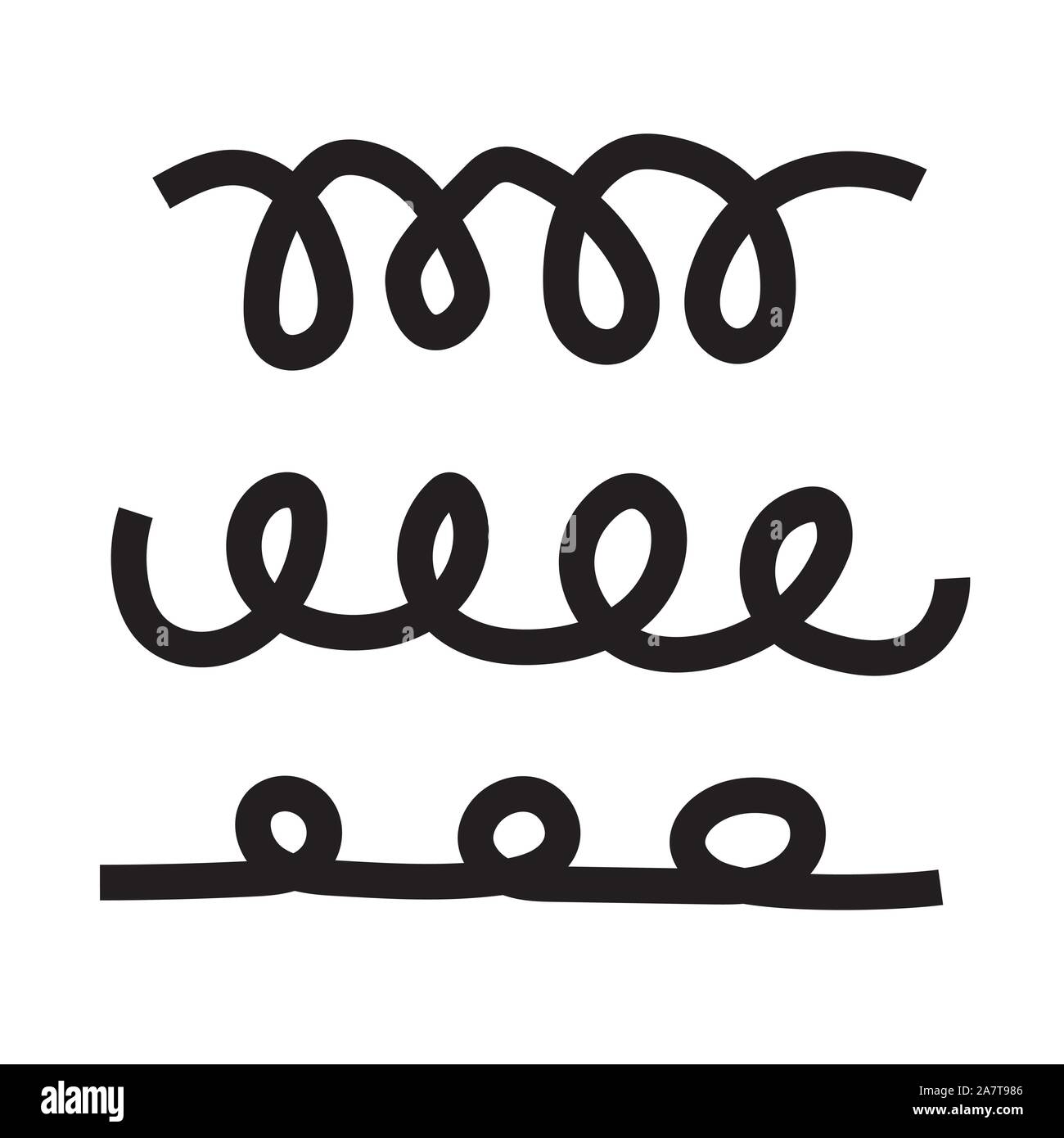 spiral line icon- vector illustration Stock Vector Image & Art - Alamy
