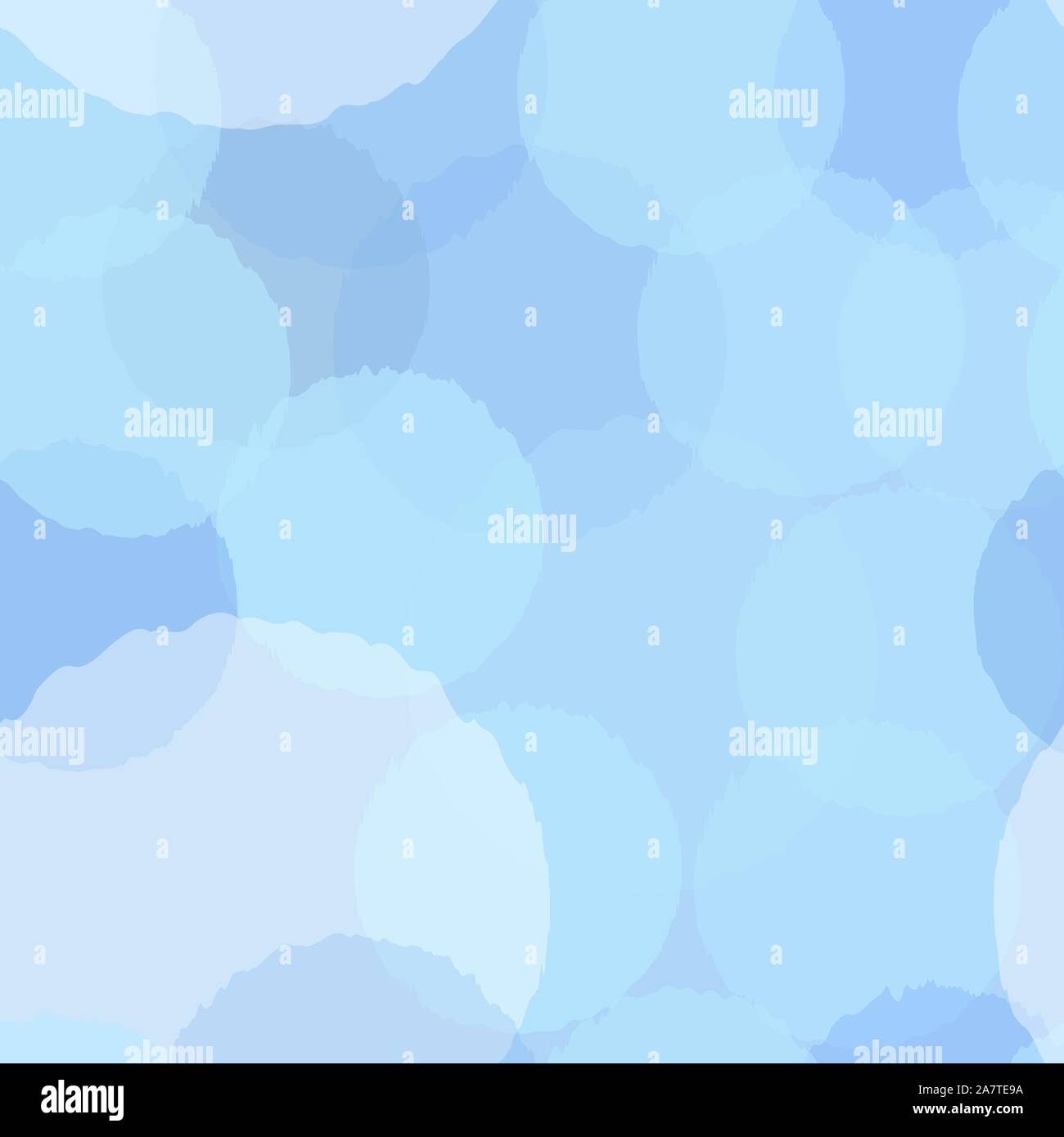 Seamless pattern with funny subtle transparent balls on beige background. Beautiful backdrop. Vector Illustration Stock Vector