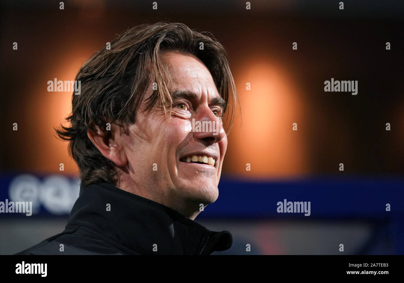 Brentford manager Thomas Frank Stock Photo Alamy