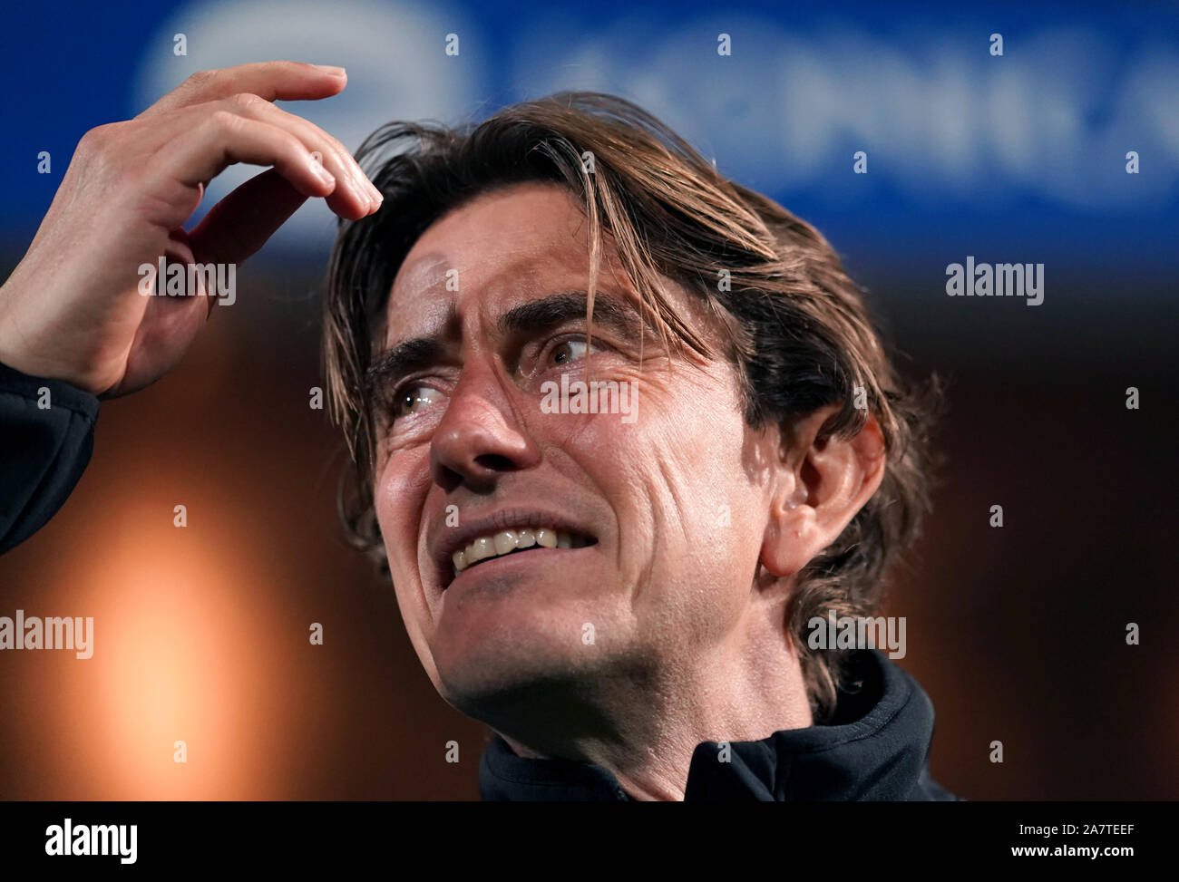 Brentford manager Thomas Frank Stock Photo Alamy