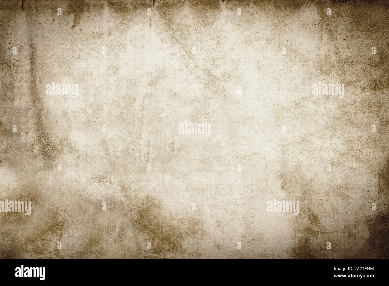 Dirty old paper vignetting  background Stock Photo