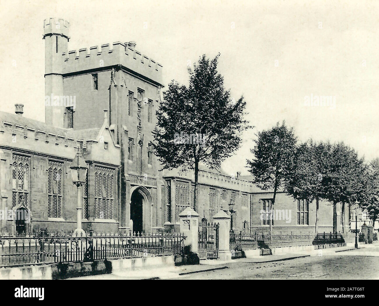 Bedford Modern School 1902 Stock Photo Alamy
