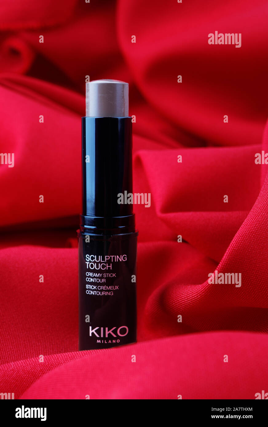 Tube of Kiko sculpting touch. Creamy stick contour. Makeup concepts. Stock Photo