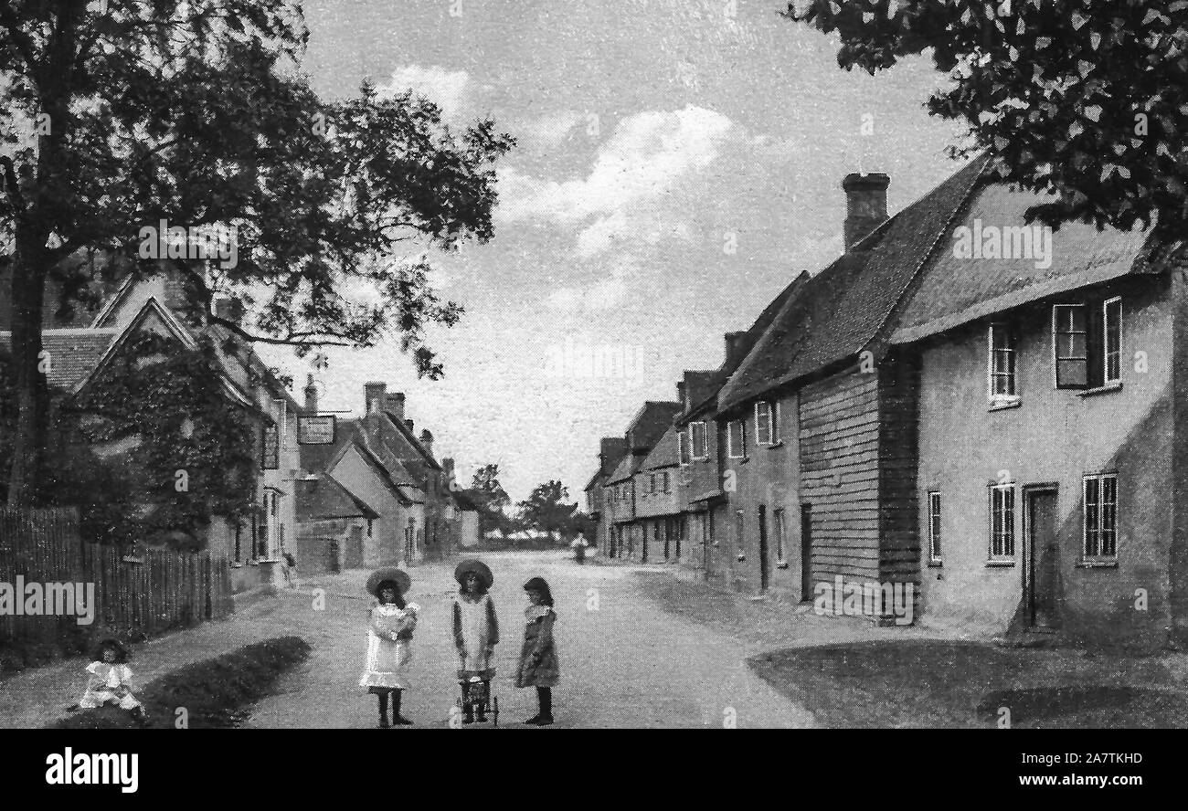 the village of elstow near bedford Stock Photo