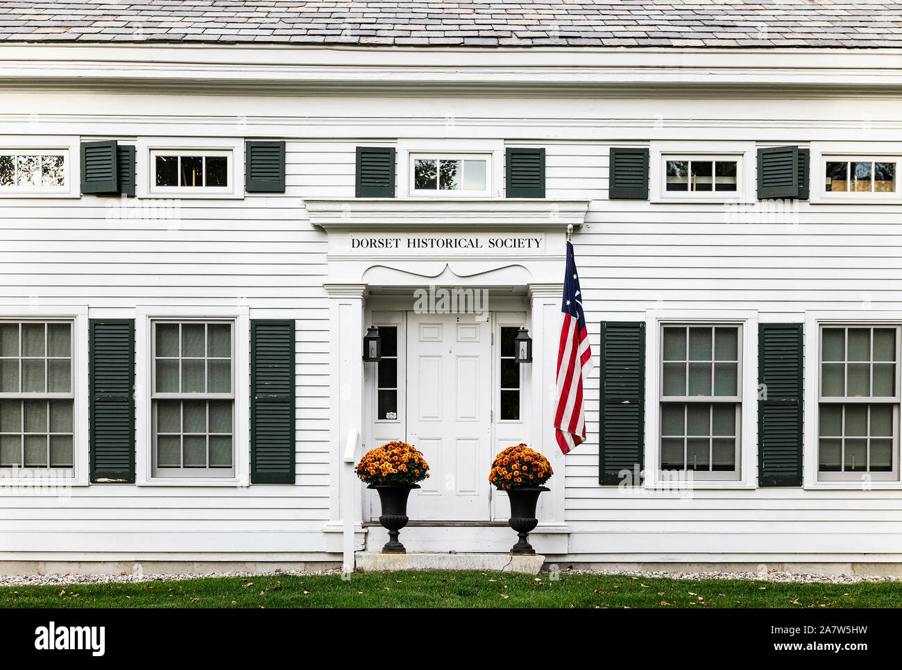 Dorset Historical Society Museum, Dorset, Vermont, USA Stock Photo Alamy