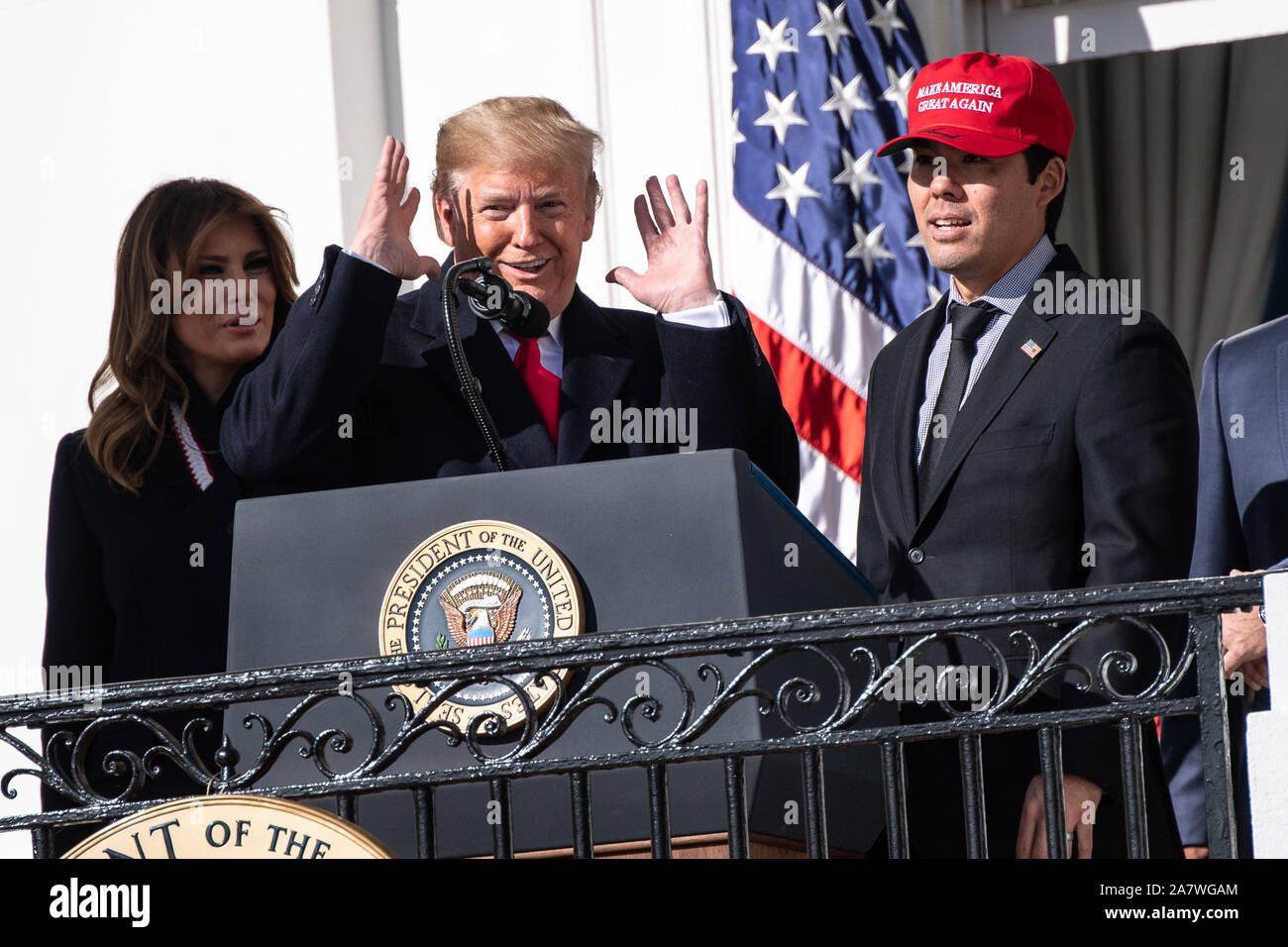 Kurt Suzuki: MAGA hat at White House 'just trying to have some fun