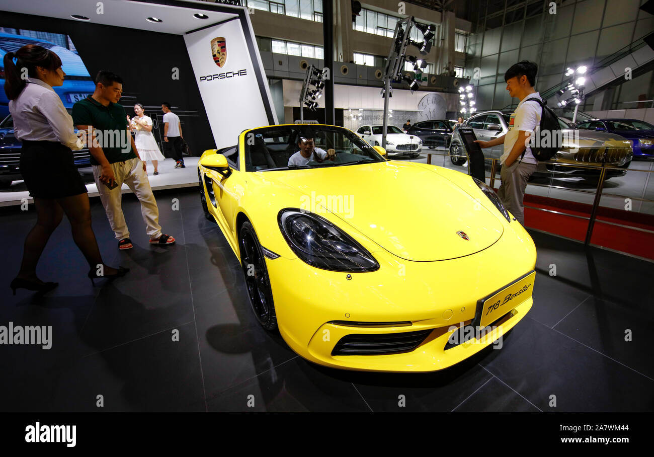 Latest cars are displayed at the 22nd Harbin International Automotive