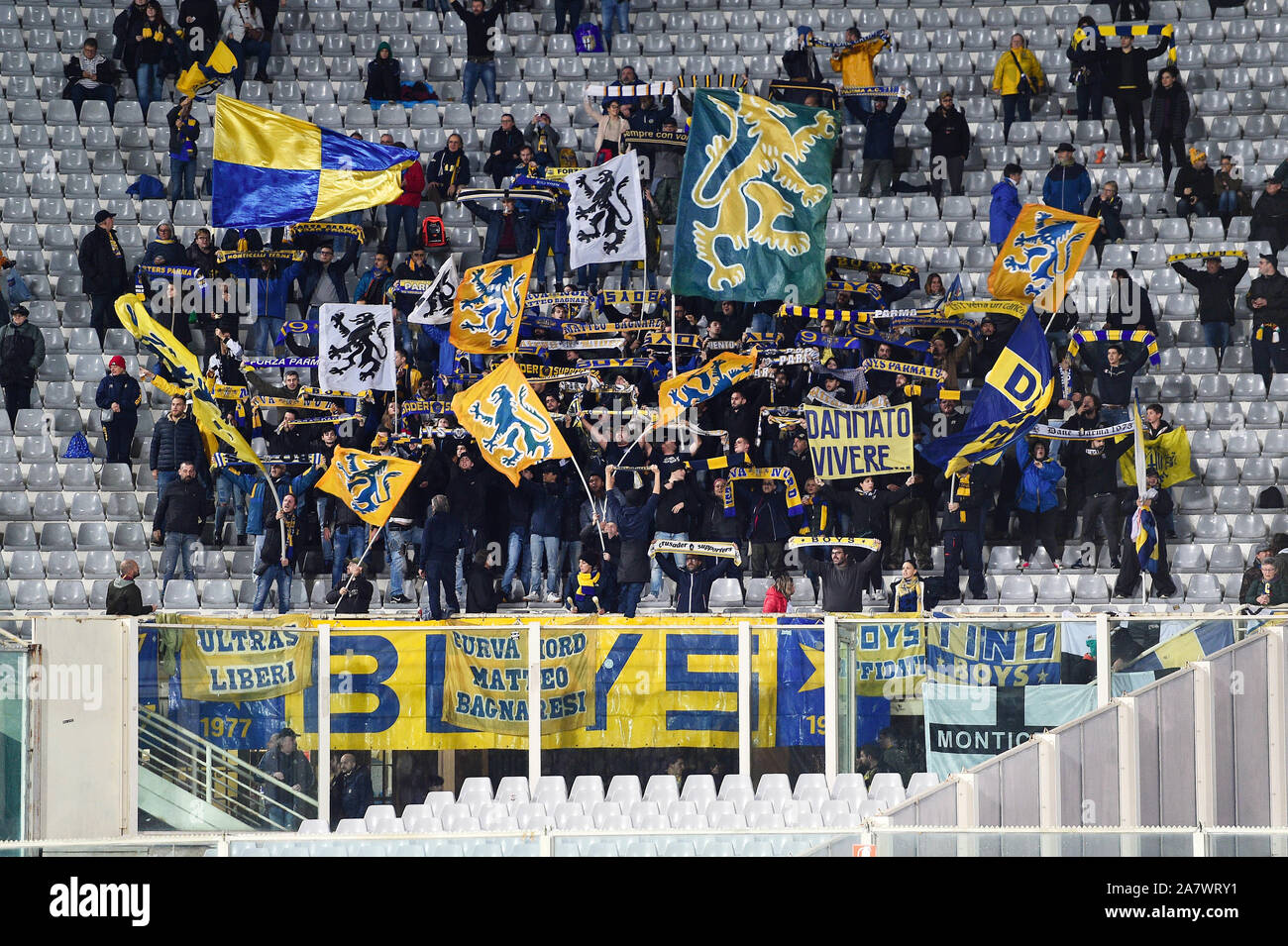 Parma soccer fans hi-res stock photography and images - Alamy