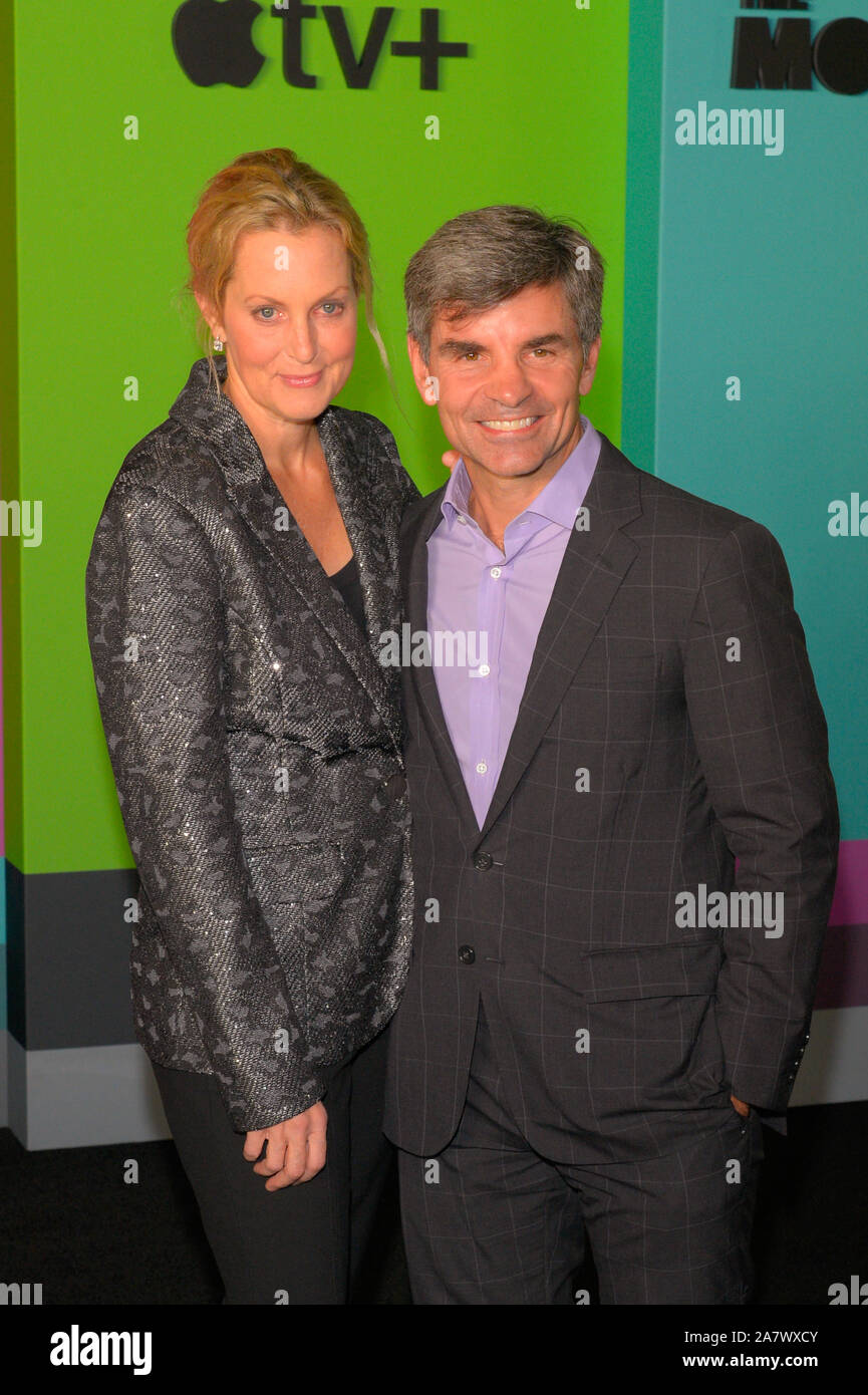 Ali Wentworth and Stephanopoulos attend the Apple TV+'s "The