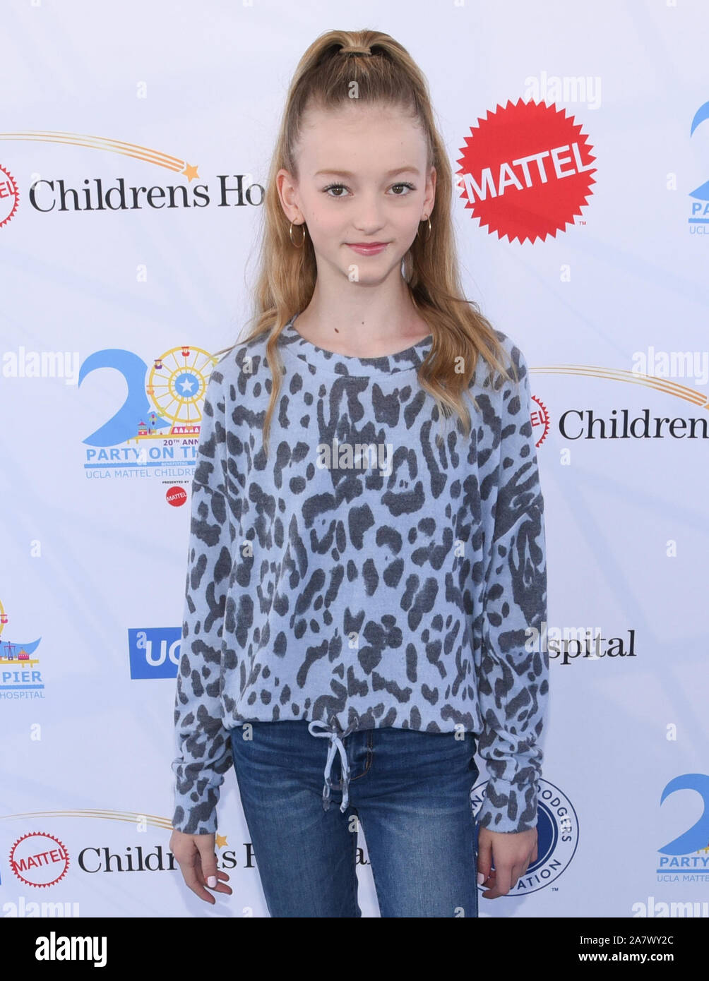 November 3, 2019, Santa Monica, California, USA: Emily Dobson attends