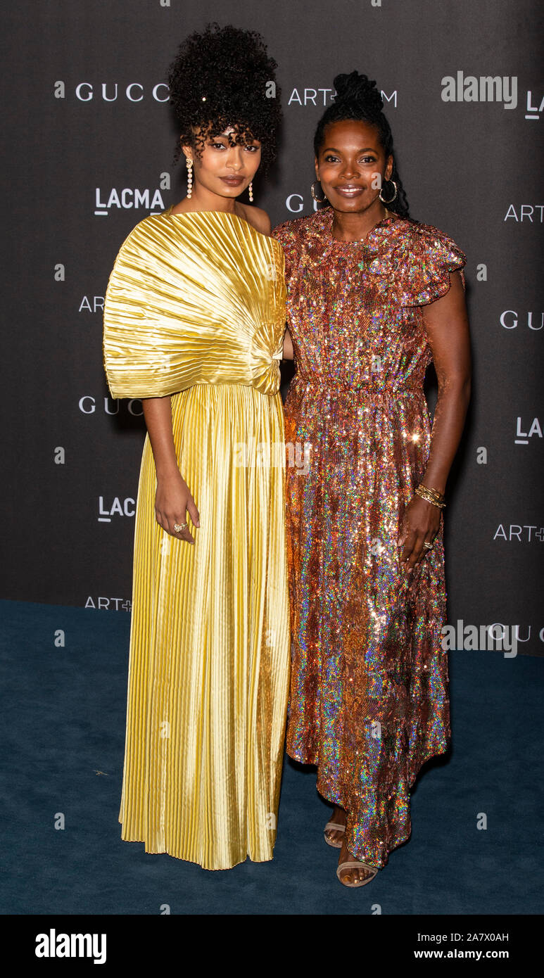 Los Angeles, California - November 02, 2019: Yara Shahidi and Keri