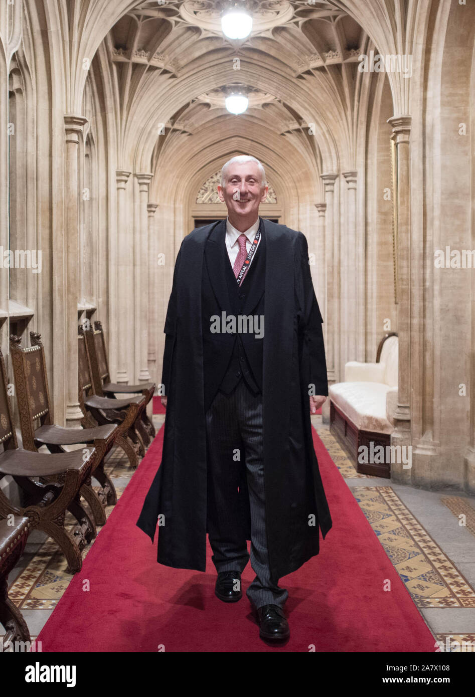 Sir Lindsay Hoyle in the House of Commons after becoming the new ...