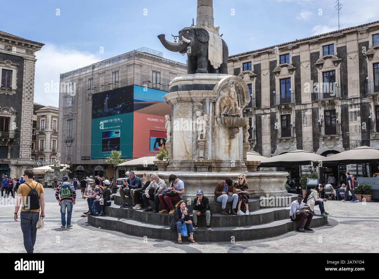 18th Century Elephant Fountain Fontana Dell Elefante Also Called U 