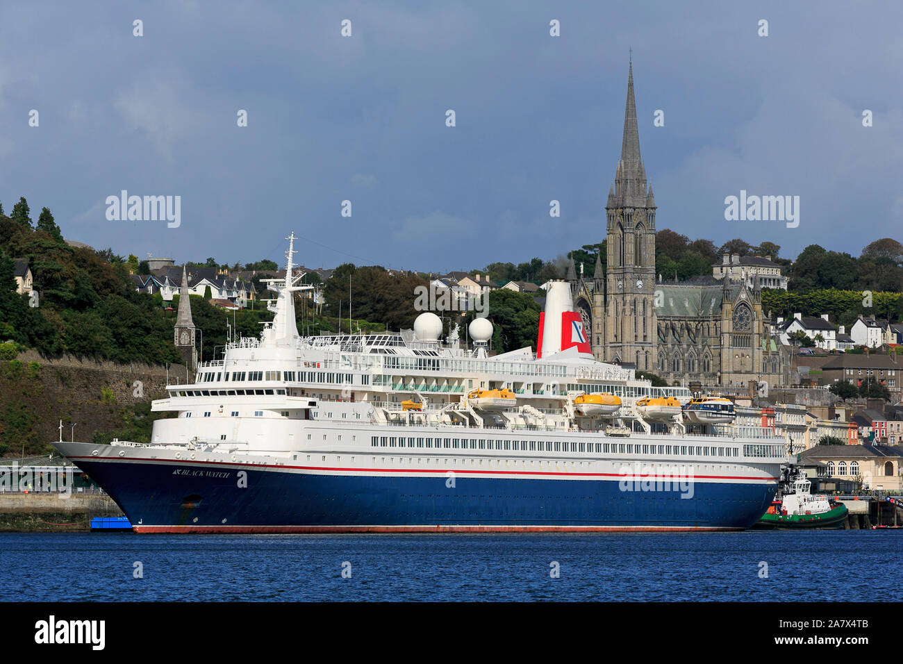 Black Watch Cruise Liner,Cobh, County Cork, Ireland Stock Photo Alamy