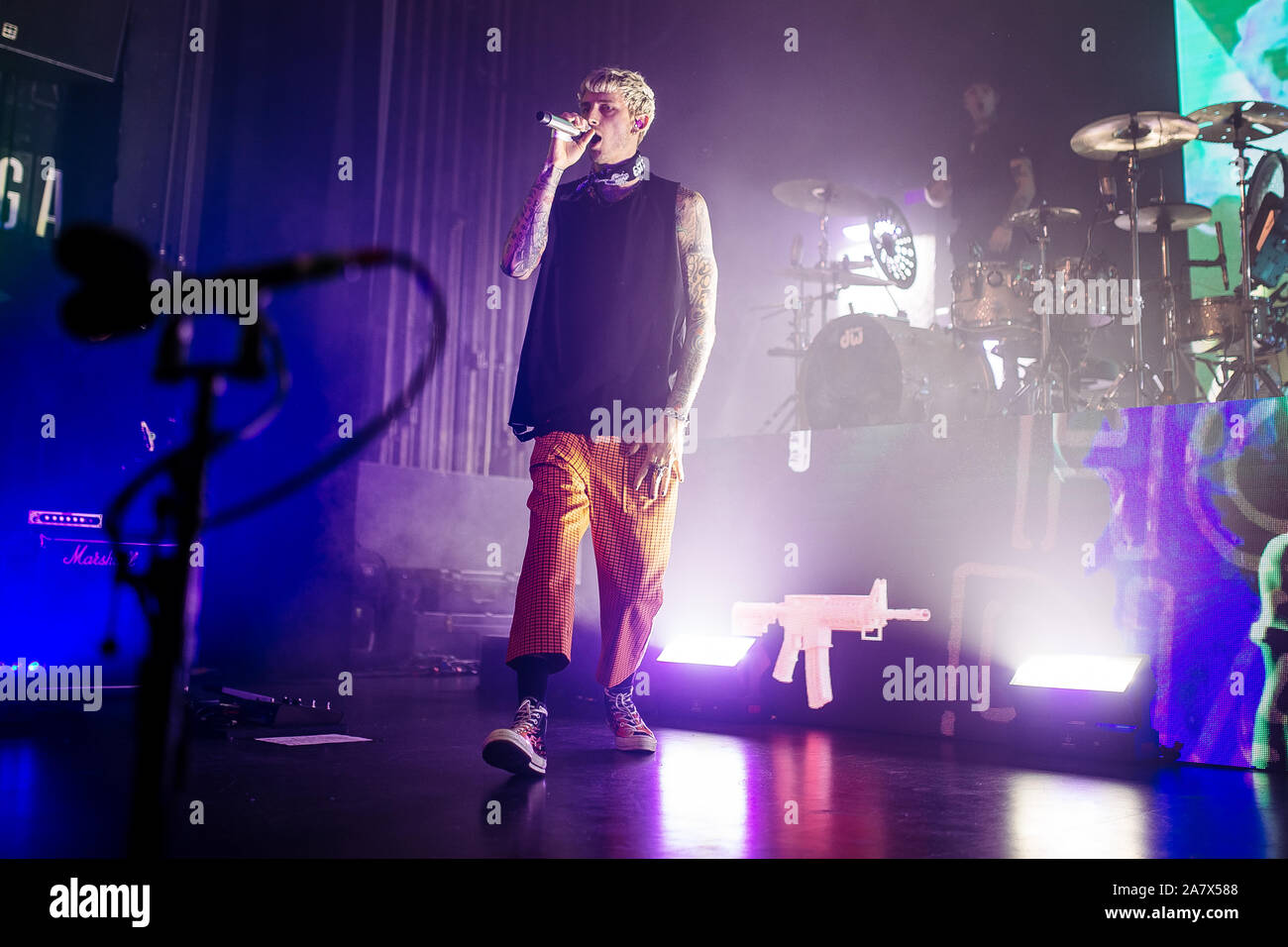 Machine gun kelly rapper hi-res stock photography and images - Alamy
