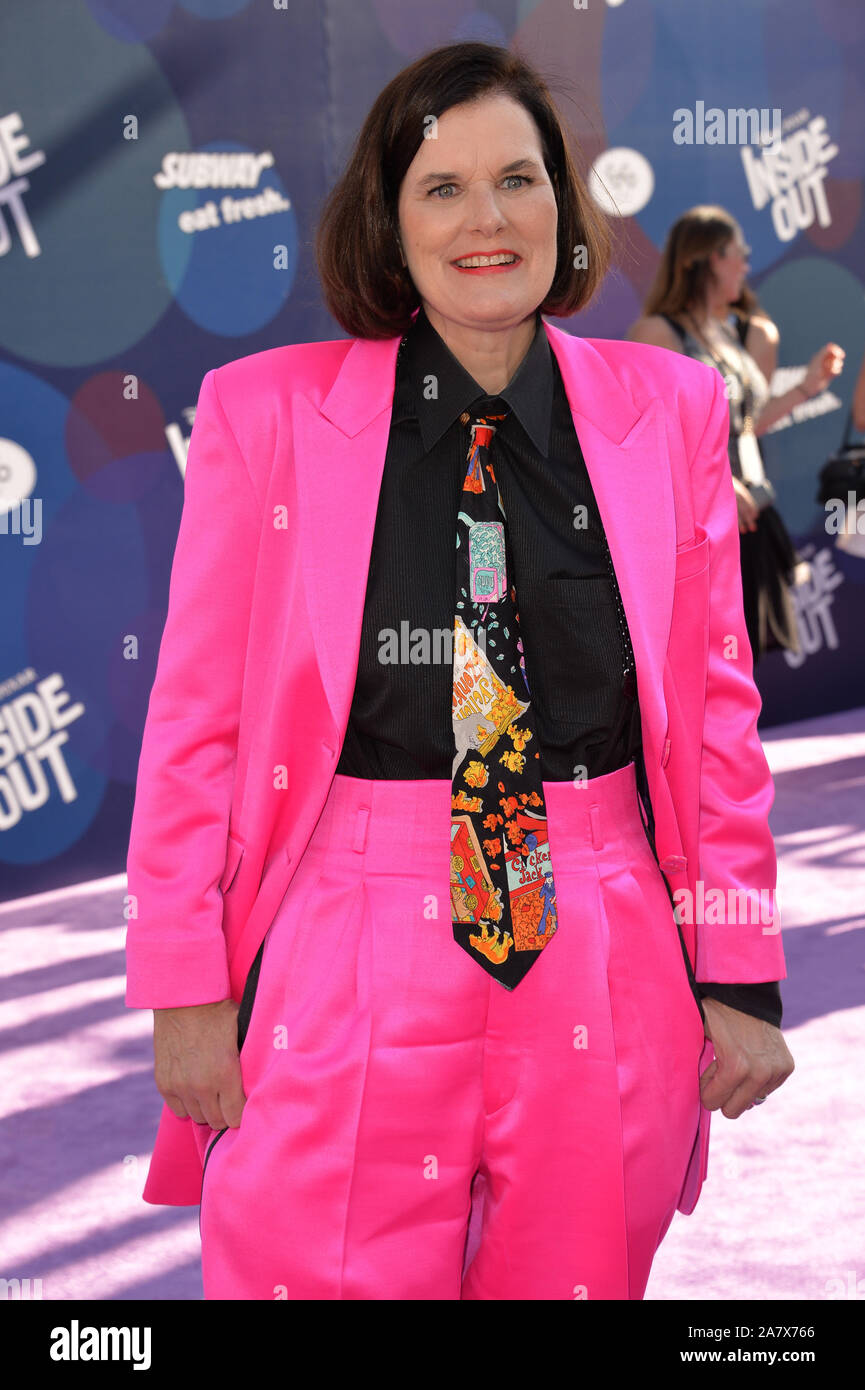 LOS ANGELES, CA - JUNE 9, 2015: Paula Poundstone at the Los Angeles premiere of her movie Disney-Pixar's 'Inside Out' at the El Capitan Theatre, Hollywood. © 2015 Paul Smith / Featureflash Stock Photo