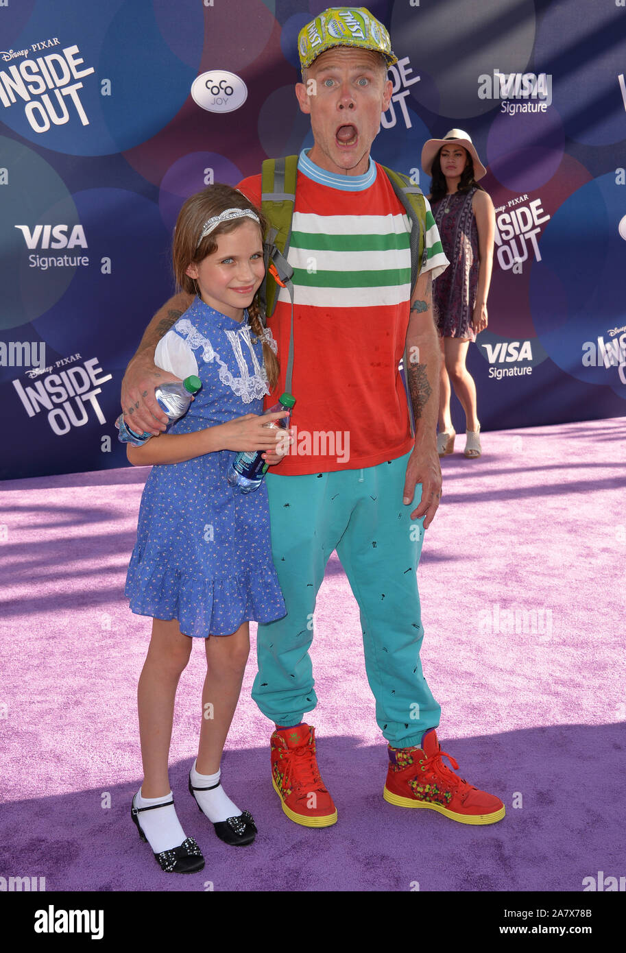 LOS ANGELES, CA JUNE 9, 2015 Red Hot Chili Peppers star Flea