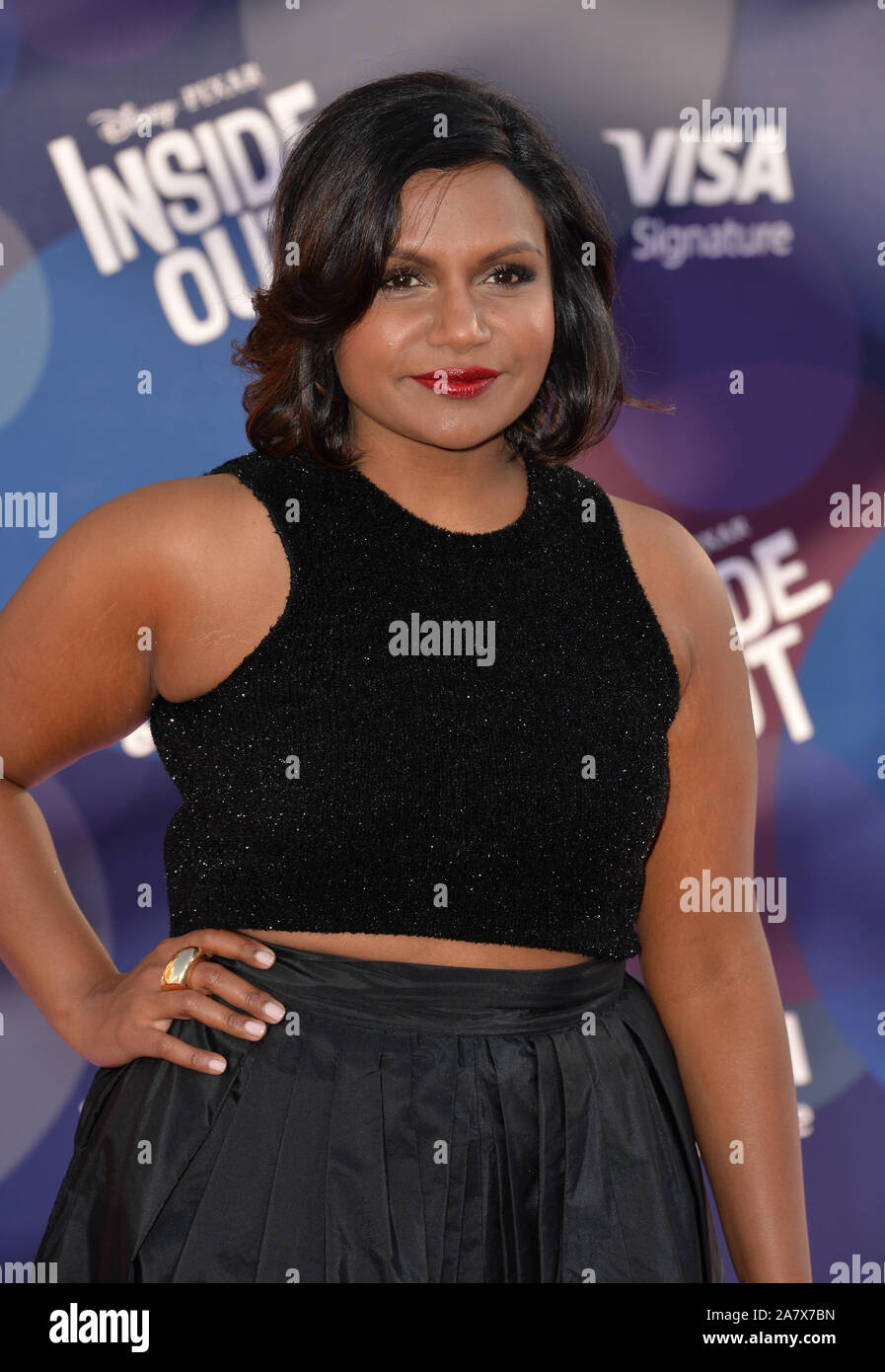 LOS ANGELES, CA - JUNE 9, 2015: Mindy Kaling at the Los Angeles